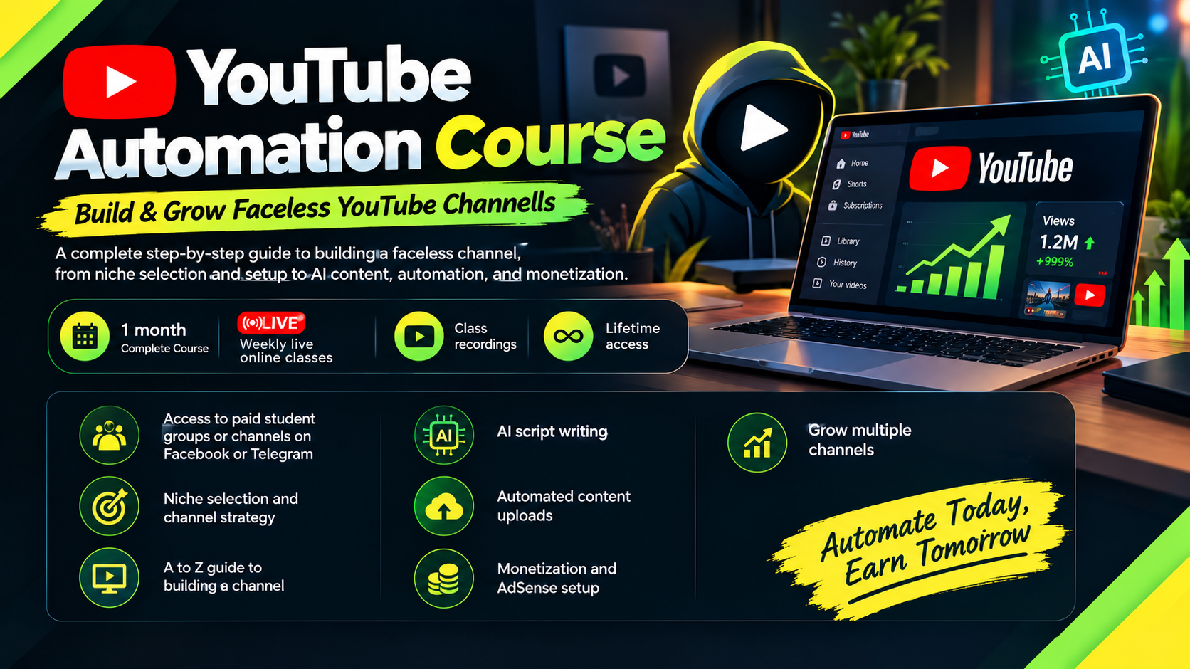 YouTube Automation Course